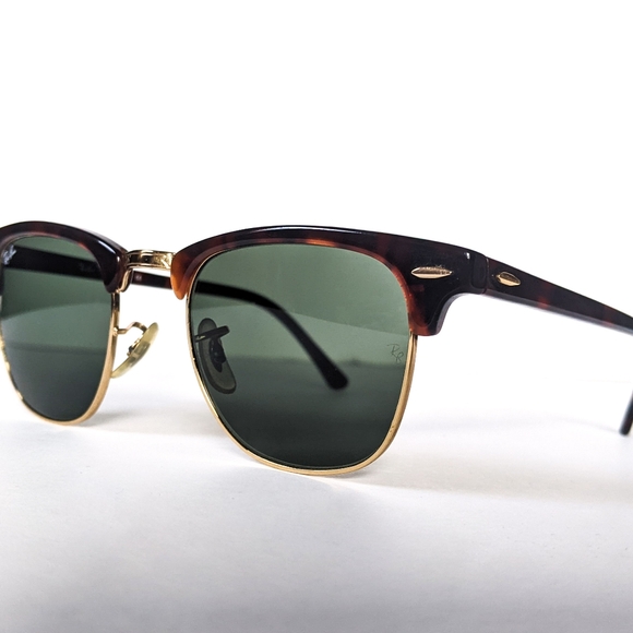 Ray-Ban Tortoise Clubmaster Classic Sunglasses - Picture 2 of 10